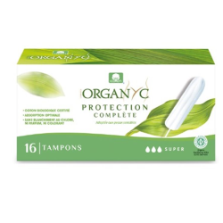 Tampons - Super - Organyc - 16 Tampons