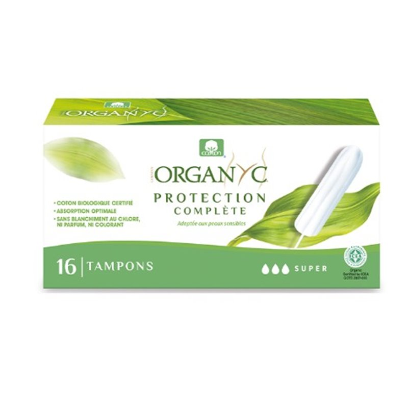 Tampons - Super - Organyc - 16 Tampons