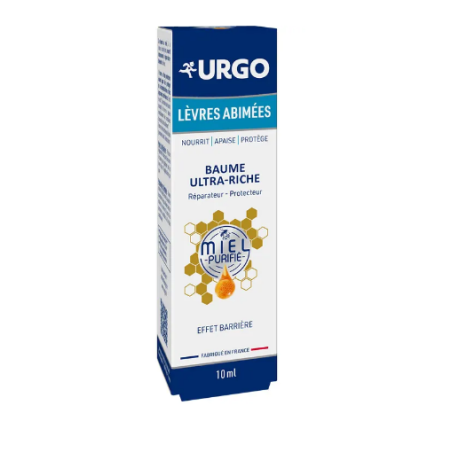 Baume Ultra Riche - Lèvres Abîmées - Urgo - 10ml
