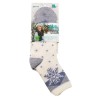 Chaussettes Aloe Vera Hydratantes  - flocon - 35/41 - Airplus