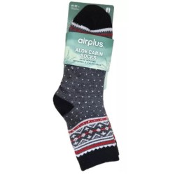 Chaussettes Aloe Vera Hydratantes  - grise - 41/47 - Airplus