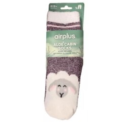 Chaussettes Aloe Vera Hydratantes  - mouton - 28/36 - Airplus