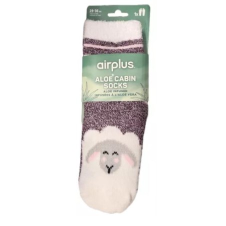 Aloe Vera Moisturizing Socks - sheep - 28/36 - Airplus