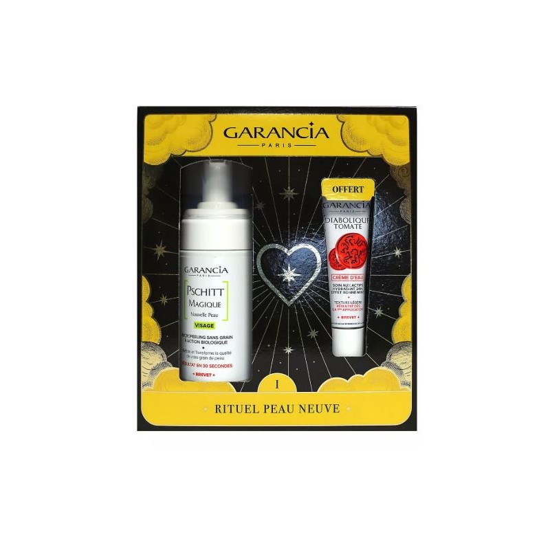 Coffret Rituel Peau Neuve - Pschitt Magique + diabolique tomate offert - Garancia