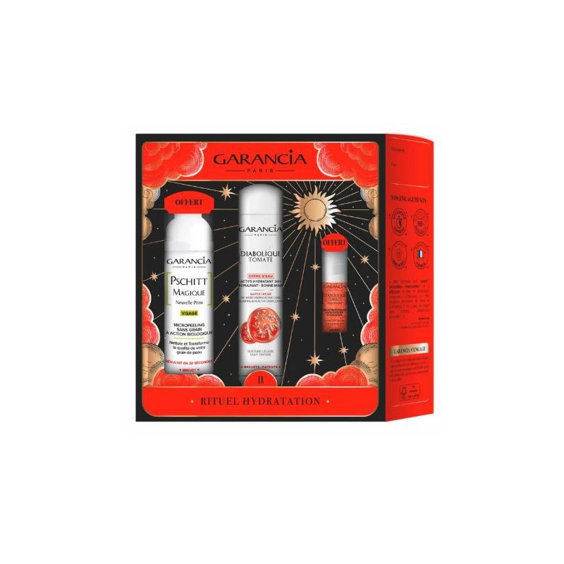 Hydration Ritual Gift Set - Diabolique tomate + Magic Spray and Booster Serum offered - Garancia