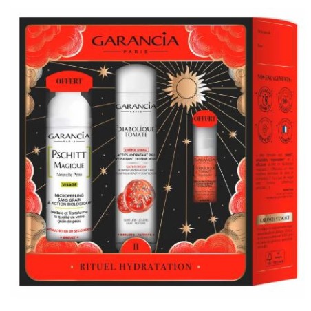 Coffret Rituel Hydratation - Diabolique tomate + Pschitt Magique et Sérum Booster offert - Garancia