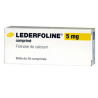 Lederfoline 5 mg - Calcium Folinate - Box of 30 Tablets