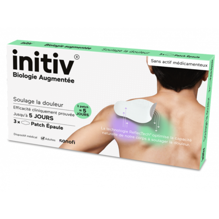 Initiv Patch Epaule - Soulage La Douleur - 3 Patchs