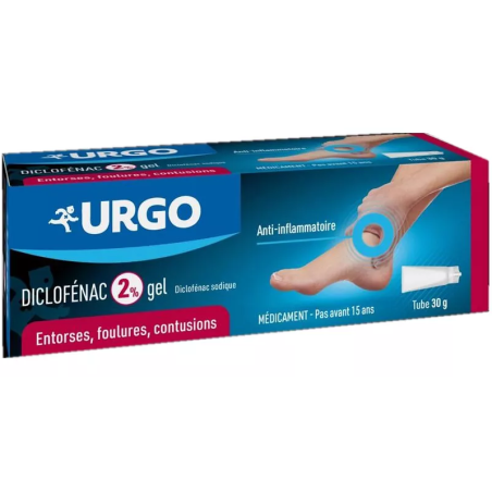 Diclofénac 2% Gel - Anti-Inflammatoire - Urgo - 30g