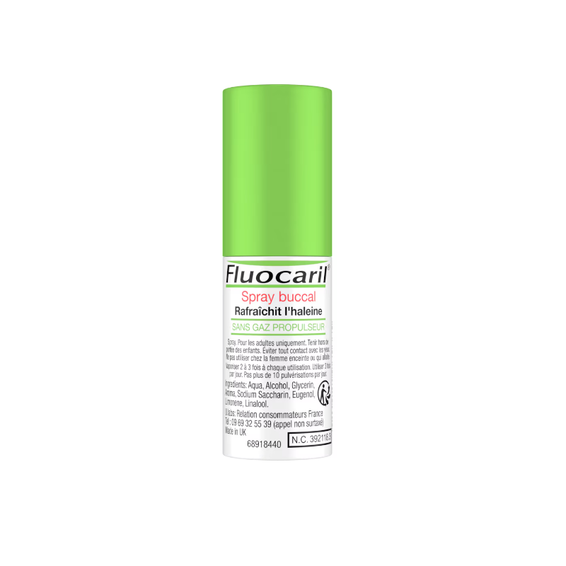 Oral Spray - Breath Freshener - Fluocaril - 15 ml