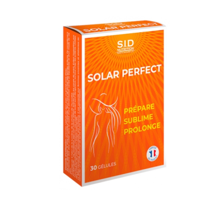 Solar Perfect - Prépare, Sublime, Prolonge - S.I.D Nutrition - 30 Gélules
