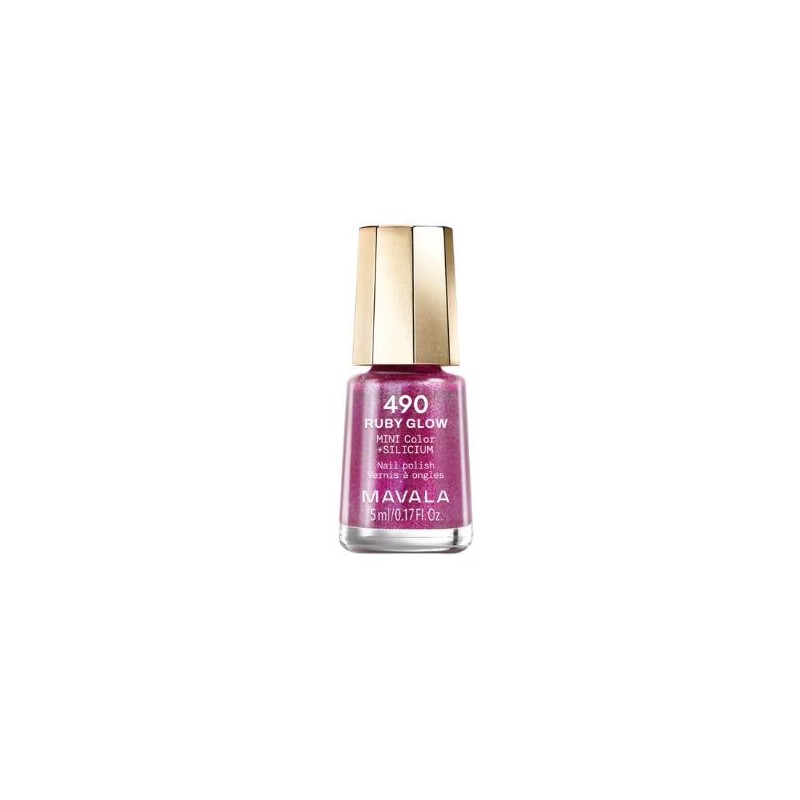 Nail Polish - Ruby Glow - n°490 - Mavala - 5ml
