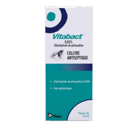 Vitabact 0.05% Eye Drops - Théa, 10ml bottle - Anti-septic Eye Drops