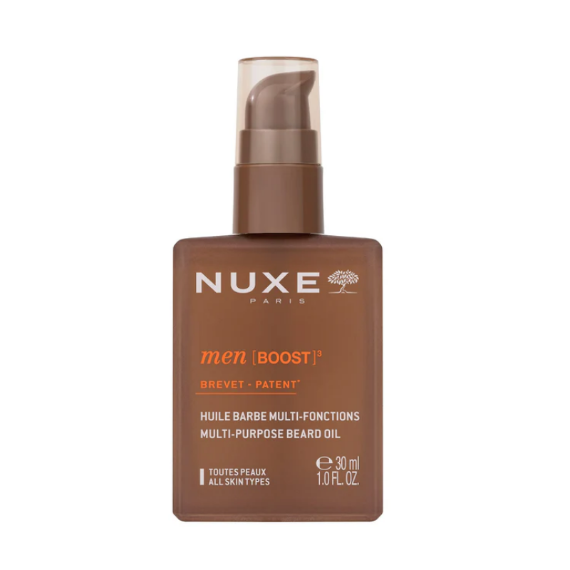 Huile Barbe Multi-Fonctions - Nuxe - Men [BOOST]³ - 30 ml