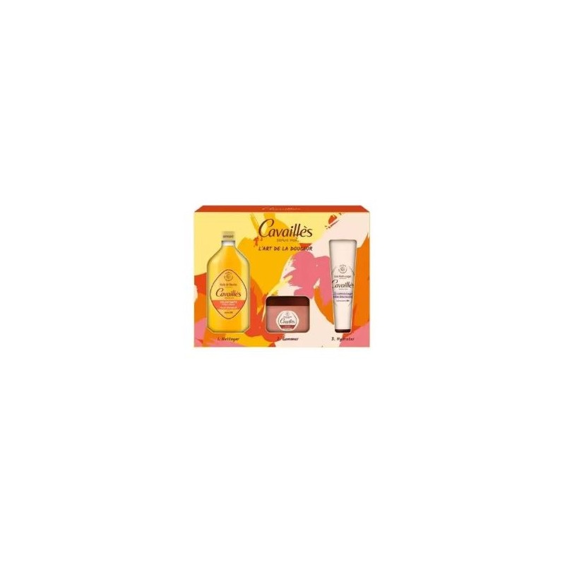 Coffret Baume Gommant + Crème miraculeuse + huile veloutante offerte - Cavaillès