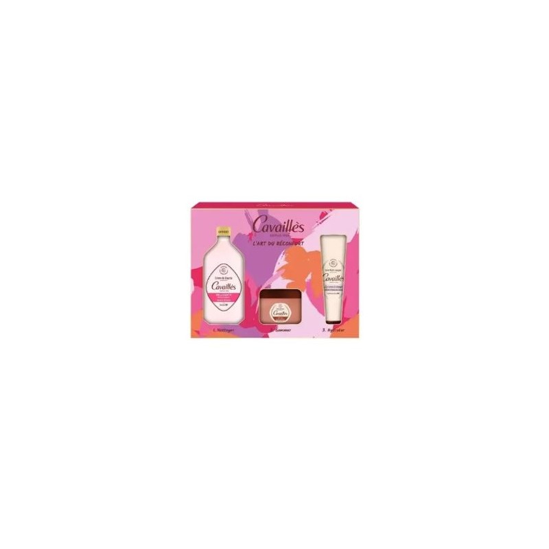 Coffret Baume Gommant + Crème miraculeuse + Crème douche relaxante offerte - Cavaillès