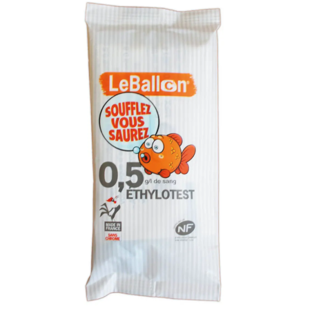 Ethylotest 0.5g/l Blood - The Balloon - Contralco - 1 Test