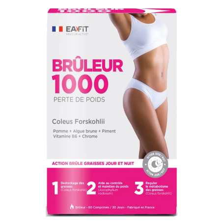 Burner 1000 - Action Burn Fats Day & Night - Eafit - 60 Tablets
