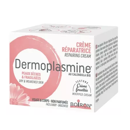 Dermoplasmine - Crème Réparatrice - Mousse au Calendula - Boiron - 20g