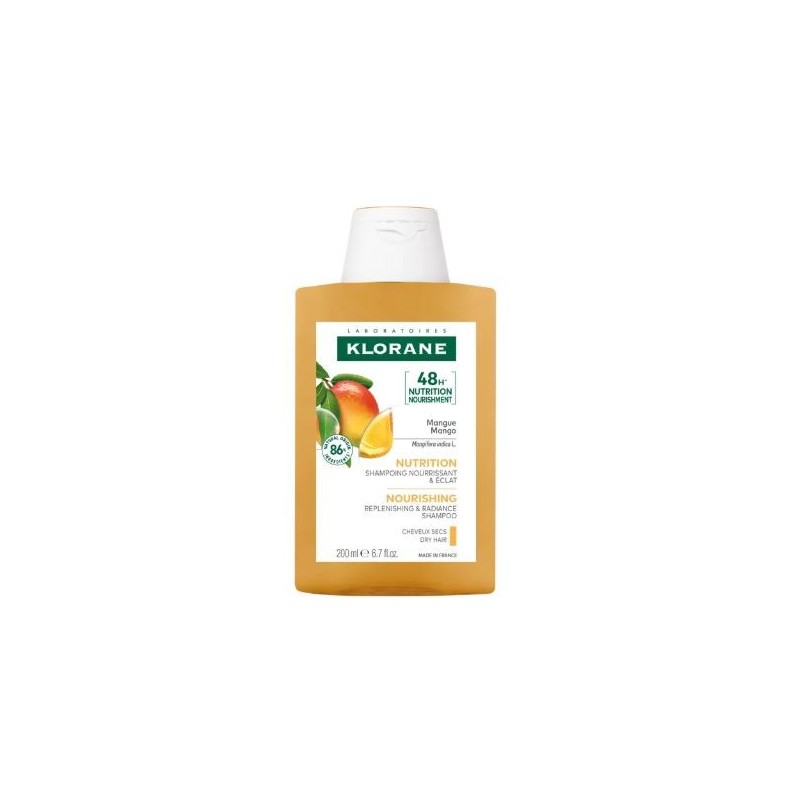 Mango Butter Shampoo - Dry Hair - Klorane - 200 ml Klorane