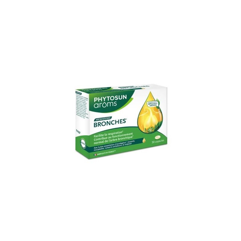 Aromadoses Bronchial - Phytosun Aroms - 30 capsules