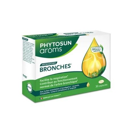Aromadoses Bronchial - Phytosun Aroms - 30 capsules