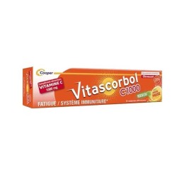Vitascorbol C1000 - Fatigue & Immune System - Cooper - 20 tablets Cooper