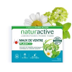 Instant stomach ache relief - Naturactive - 10 capsules