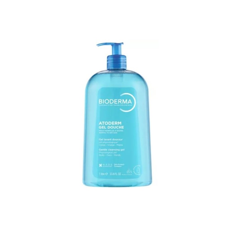 Gentle Shower Gel BIODERMA Atoderm, 1 L Bioderma