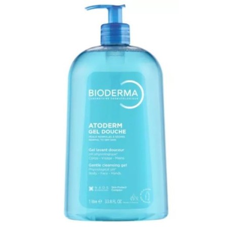 Gentle Shower Gel BIODERMA Atoderm, 1 L Bioderma