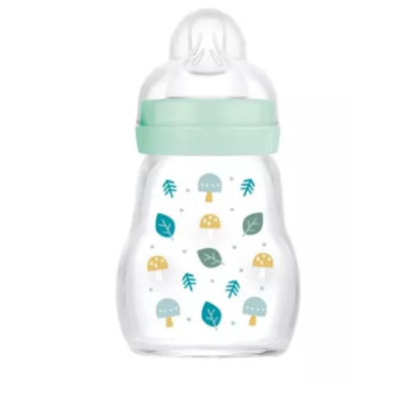 Biberon en Verre - MAM - Motif Ourson - 170 ml