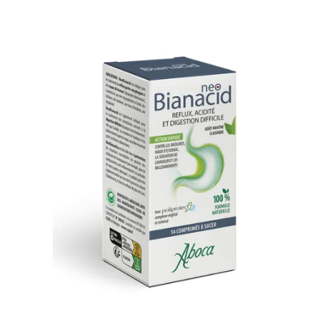 NeoBianacid - Reflux, Acidité & digestion Difficile - 45 Comprimés à Sucer