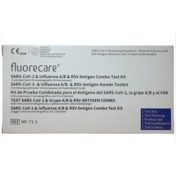 Nasal Test Kit - FLUORECARE - COVID, Influenza A/B and RSV