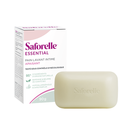 Superfatted Body & Intimate Cleansing Bar - Saforelle - 90 G