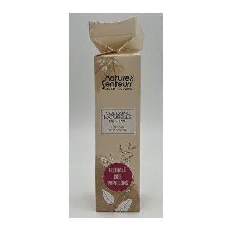 Eau de Cologne - Florale des Papillons - Nature et senteurs - 50 ml