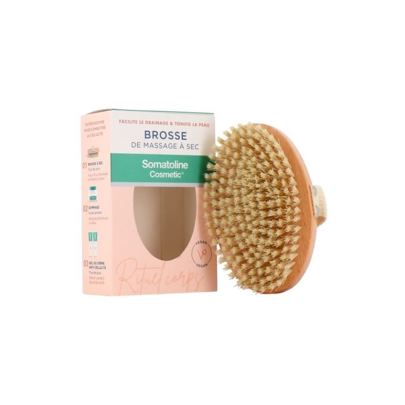 Dry Massage Brush for Cellulite - Somatoline cosmetic - Vegan