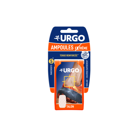 Extreme Blister Dressings - Reinforced Hold - Urgo - 5 Dressings