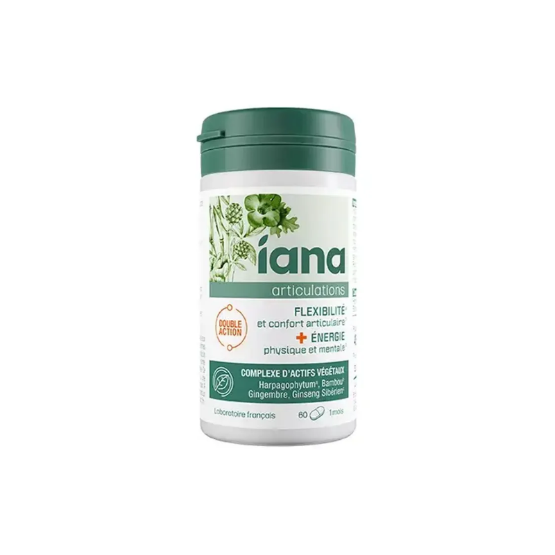 Iana Articulations - Flexibilité & energie - 60 Comprimés
