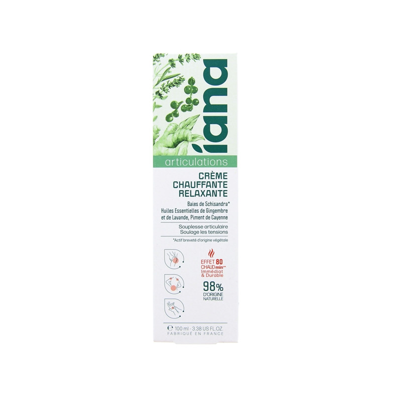 Iana Articulations - Crème Chauffante Relaxante - 100 ml