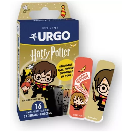 Pansements Harry Potter - Urgo - 2 Formats - Boite de 16