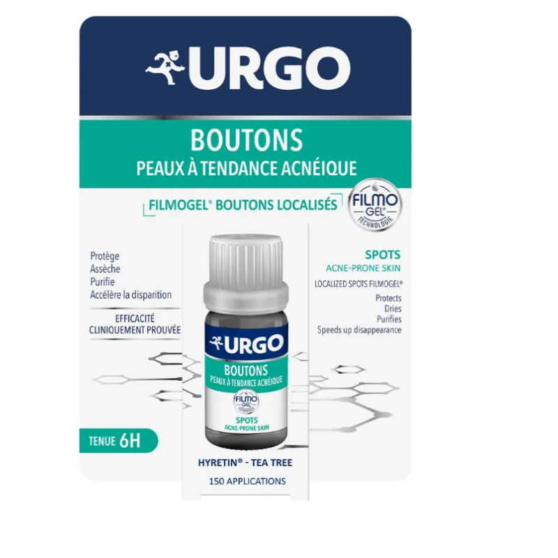 Filmogel Boutons Localisés - Urgo - Flacon 3,5 ml