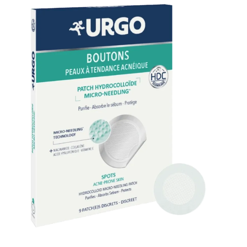 Patch Hydrocolloïde Micro-Incing - Urgo - 9 Patchs