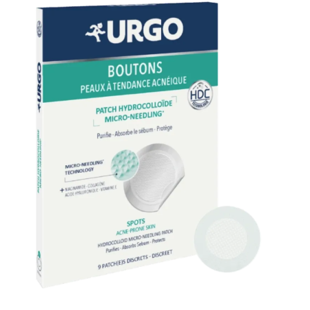 Patch Hydrocolloïde Micro-Needling - Urgo - 9 Patchs