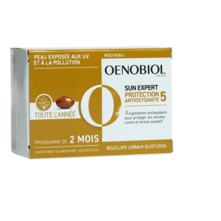 Protection Antioxydante 5 - Sun Expert - Oenobiol - 2 X 30 Capsules