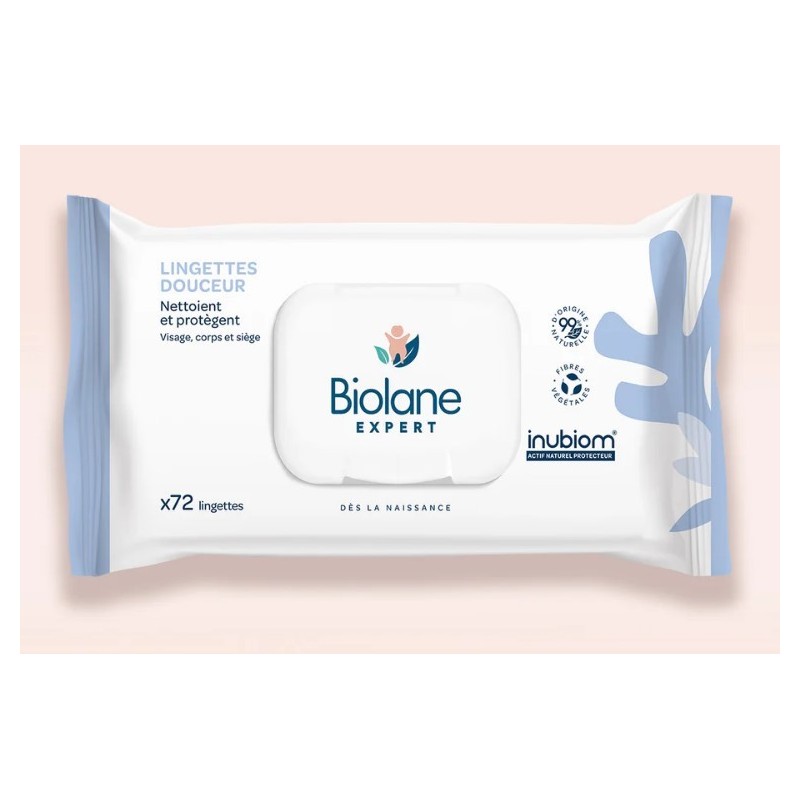 Soft wipes - Biolane Expert - 72 Wipes
