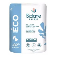 Body and Hair Cleansing Gel - Biolane Expert - Eco-Recharge 500 ml