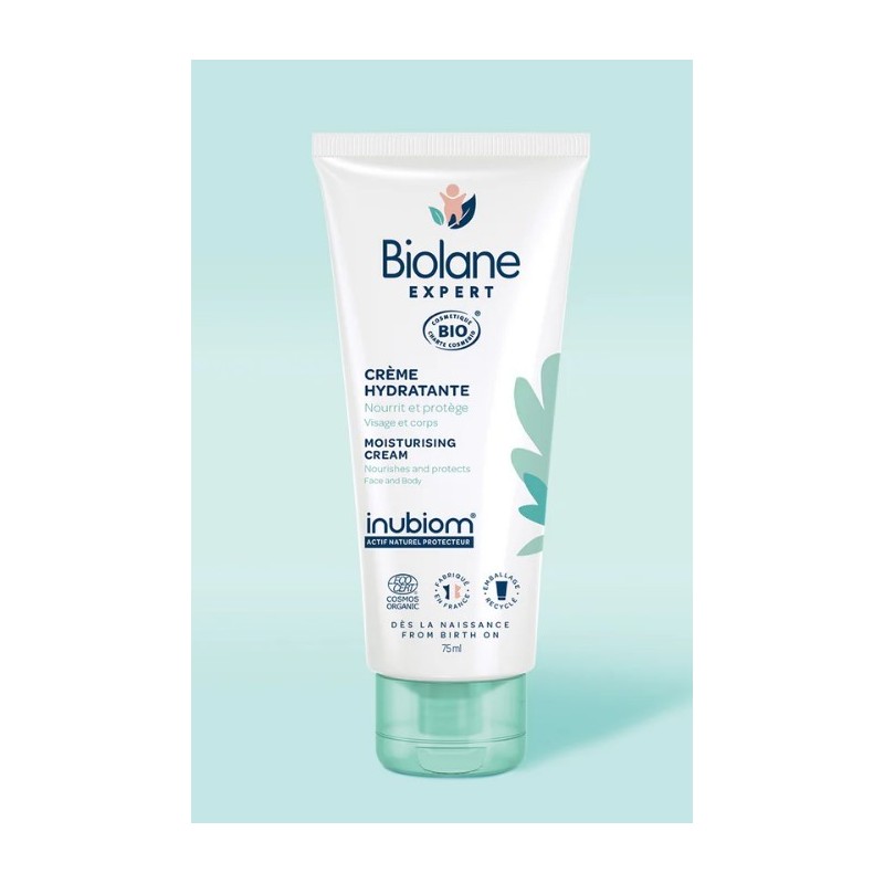 Organic Moisturizing Cream - Biolane Expert - 75 ml