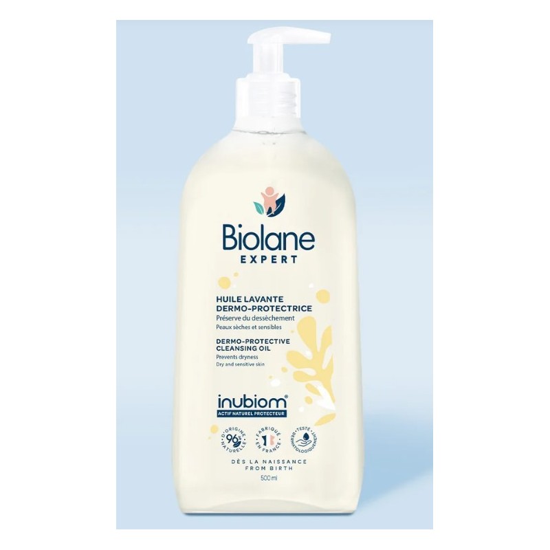 Dermo-Protective Cleansing Oil - Biolane Expert - 500 ml