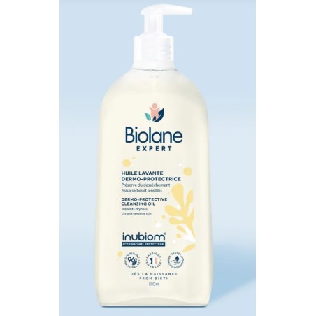 Huile Lavante Dermo-Protectrice - Biolane Expert - 500 ml