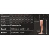 Semi Transparent Smartleg open-foot compression stockings- Class 2 - Innothera